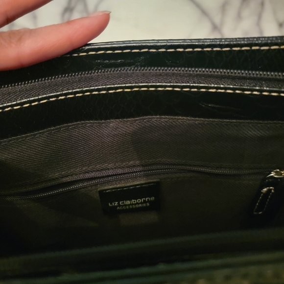 Faux alligator Liz Claiborne - Picture 3 of 3